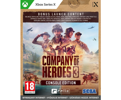 Gra Xbox Series X Xbox Company of Heroes 3 Console Launch Edition